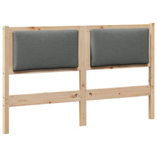 Hoofdbord Anders Bruin 140 cm Massief grenenhout