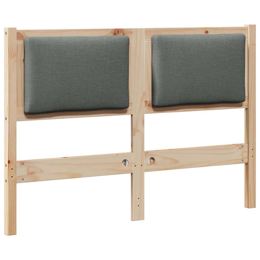 Hoofdbord Anders Bruin 135 cm Massief grenenhout