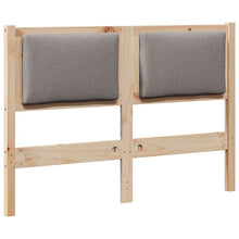 Hoofdbord Anders Bruin 135 cm Massief grenenhout