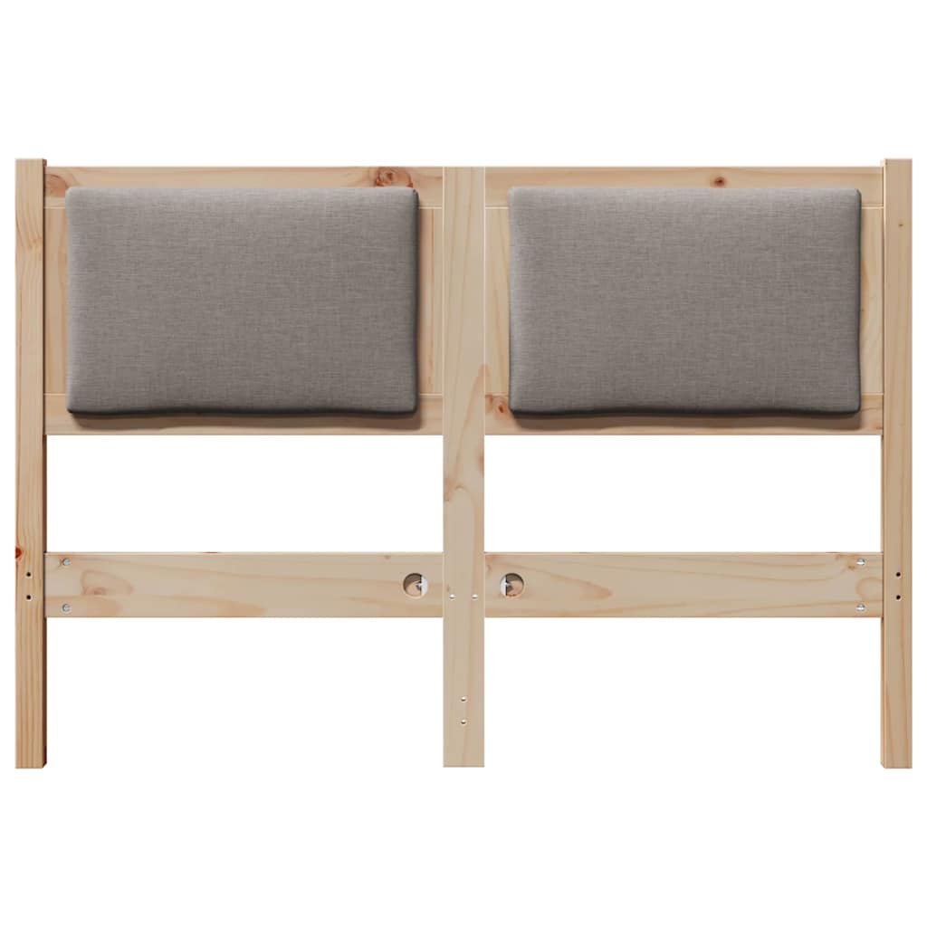 Hoofdbord Anders Bruin 135 cm Massief grenenhout