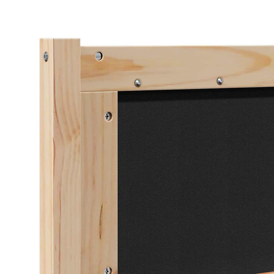 Hoofdbord Anders Bruin 120 cm Massief grenenhout