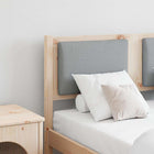 Headboard Anders Brown 120 cm Solid pine wood