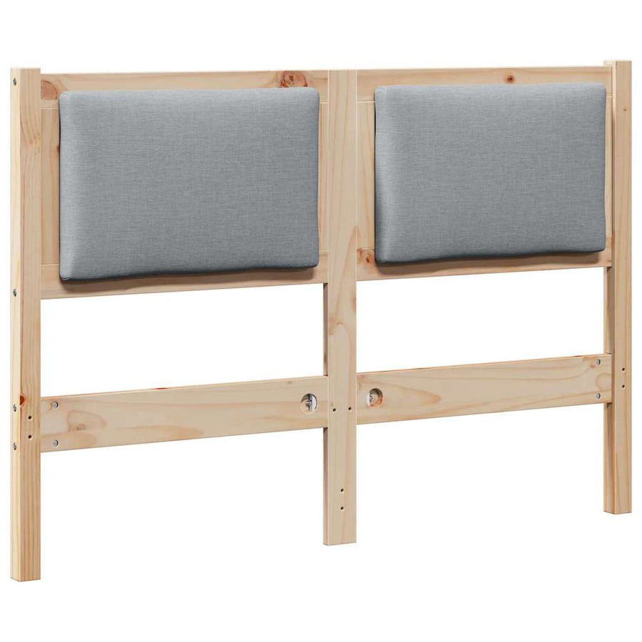 Hoofdbord Anders Bruin 120 cm Massief grenenhout