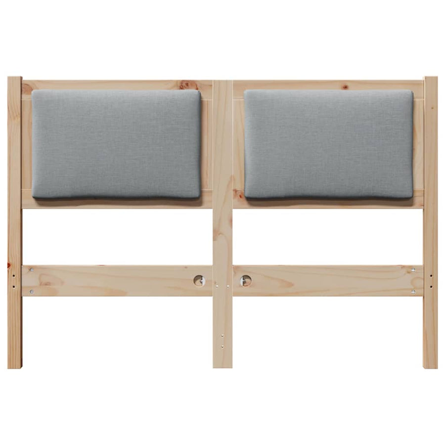 Hoofdbord Anders Bruin 120 cm Massief grenenhout