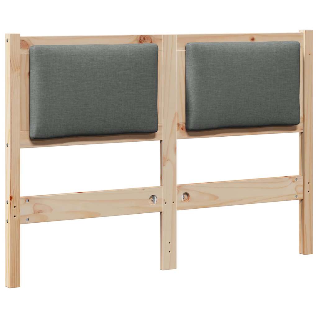 Hoofdbord Anders Bruin 120 cm Massief grenenhout
