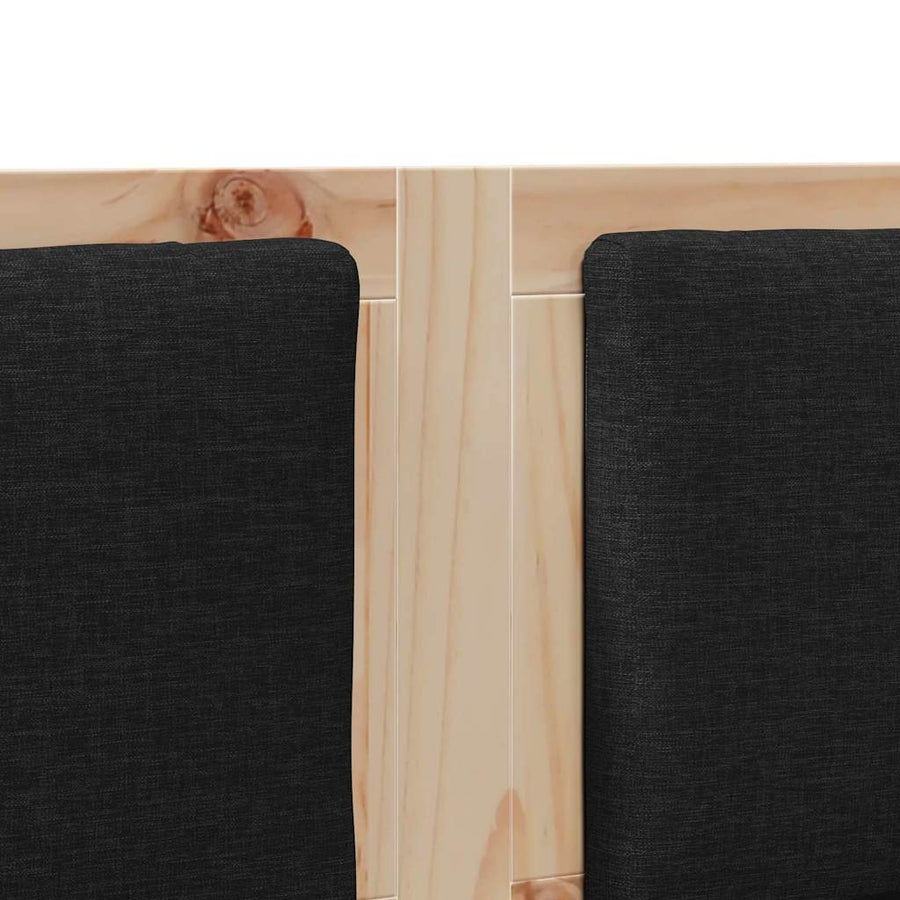 Hoofdbord Anders Bruin 120 cm Massief grenenhout