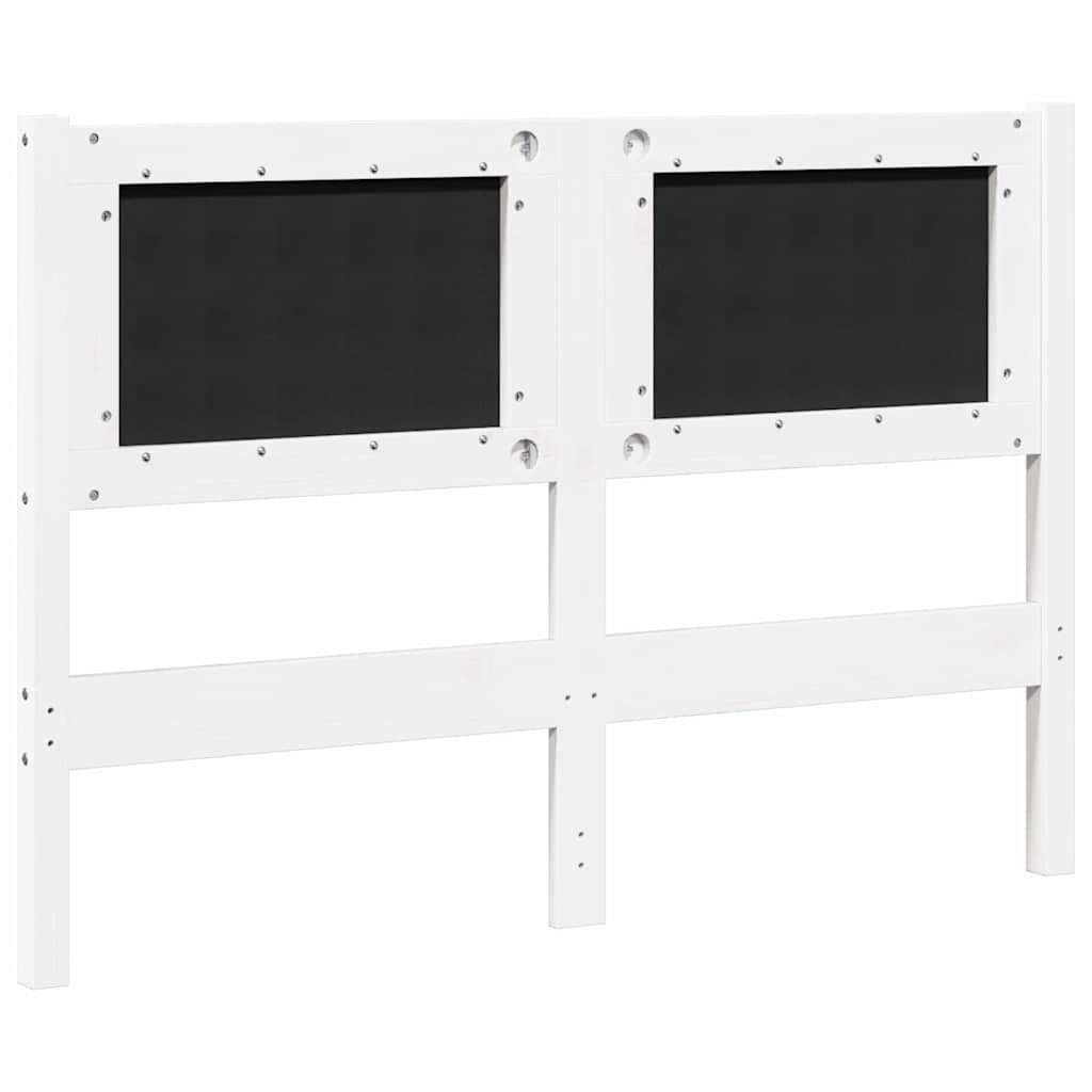 Hoofdbord Anders Wit 120 cm Massief grenenhout