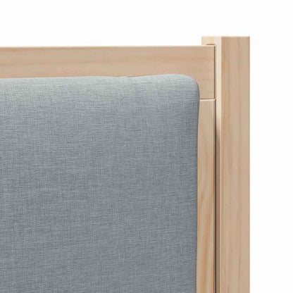 Hoofdbord Anders Bruin 100 cm Massief grenenhout