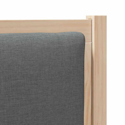 Hoofdbord Anders Bruin 100 cm Massief grenenhout