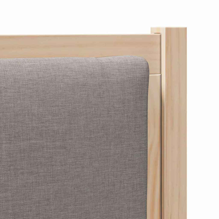 Hoofdbord Anders Bruin 100 cm Massief grenenhout