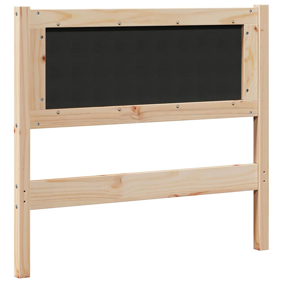 Hoofdbord Anders Bruin 90 cm Massief grenenhout