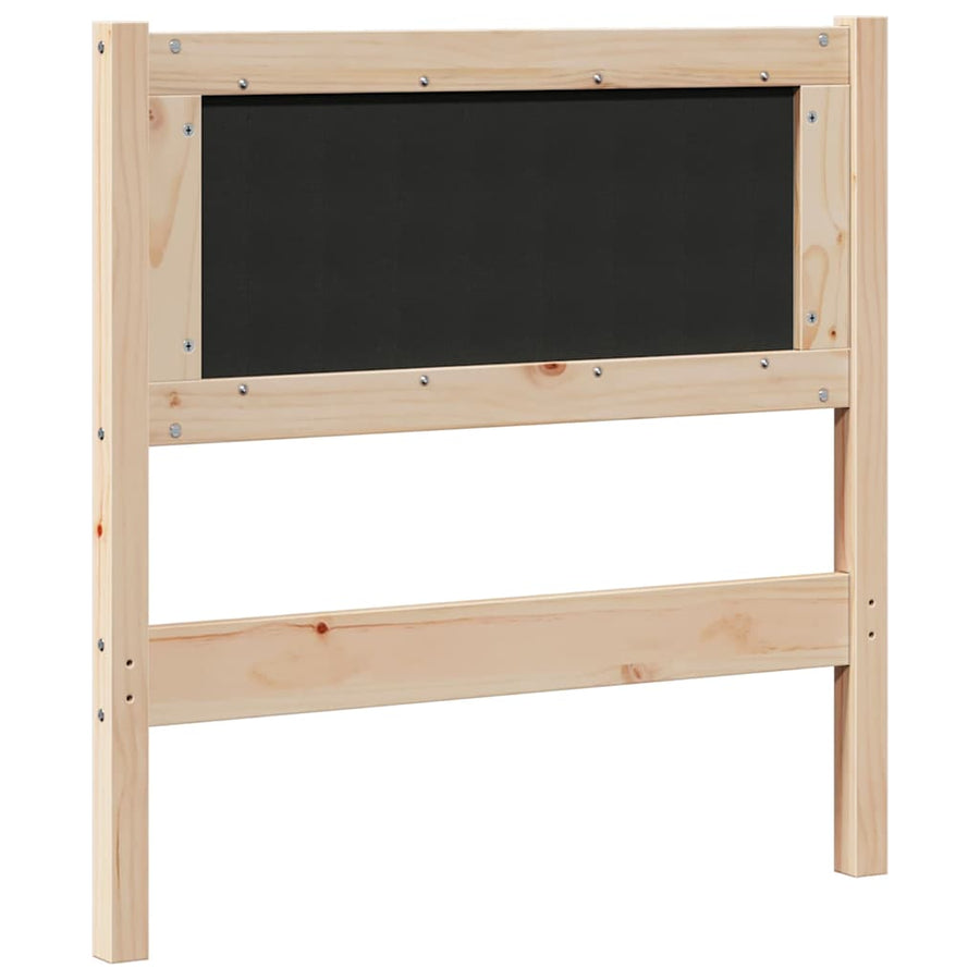 Hoofdbord Anders Bruin 80 cm Massief grenenhout