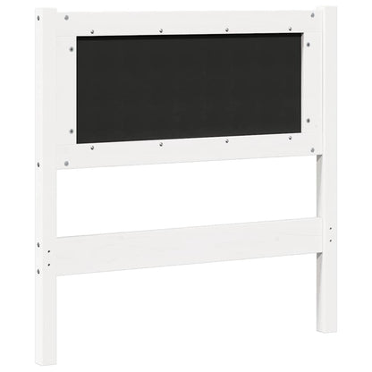 Hoofdbord Anders Wit 80 cm Massief grenenhout