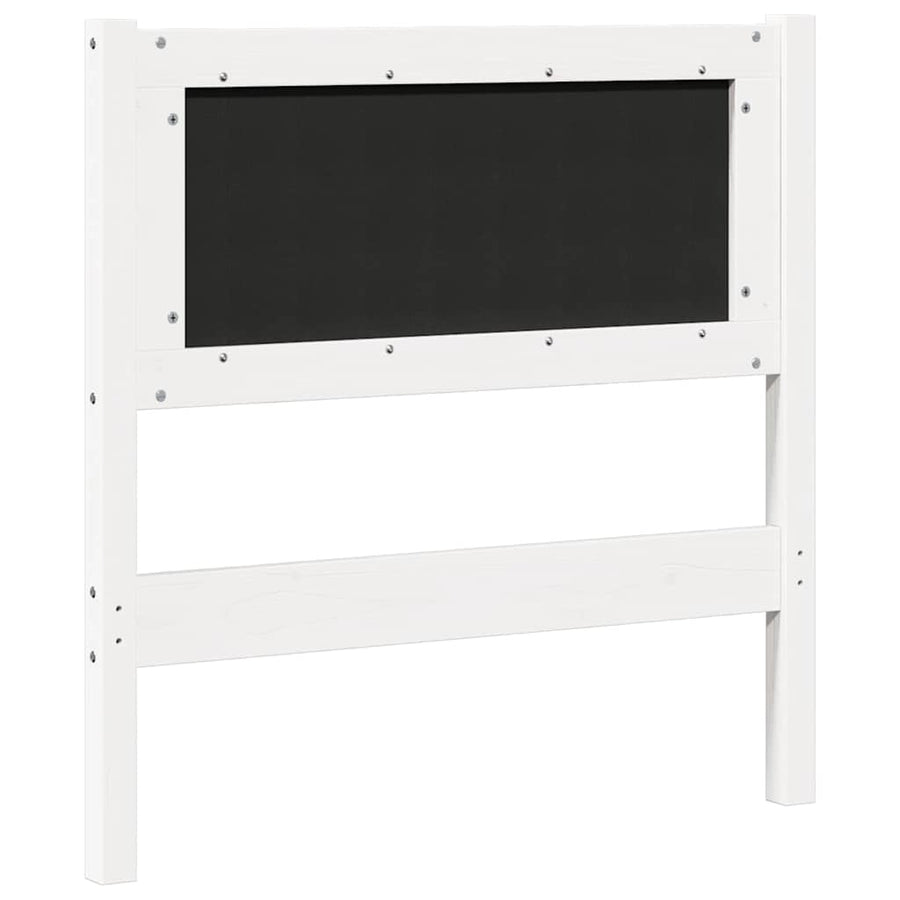 Hoofdbord Anders Wit 80 cm Massief grenenhout