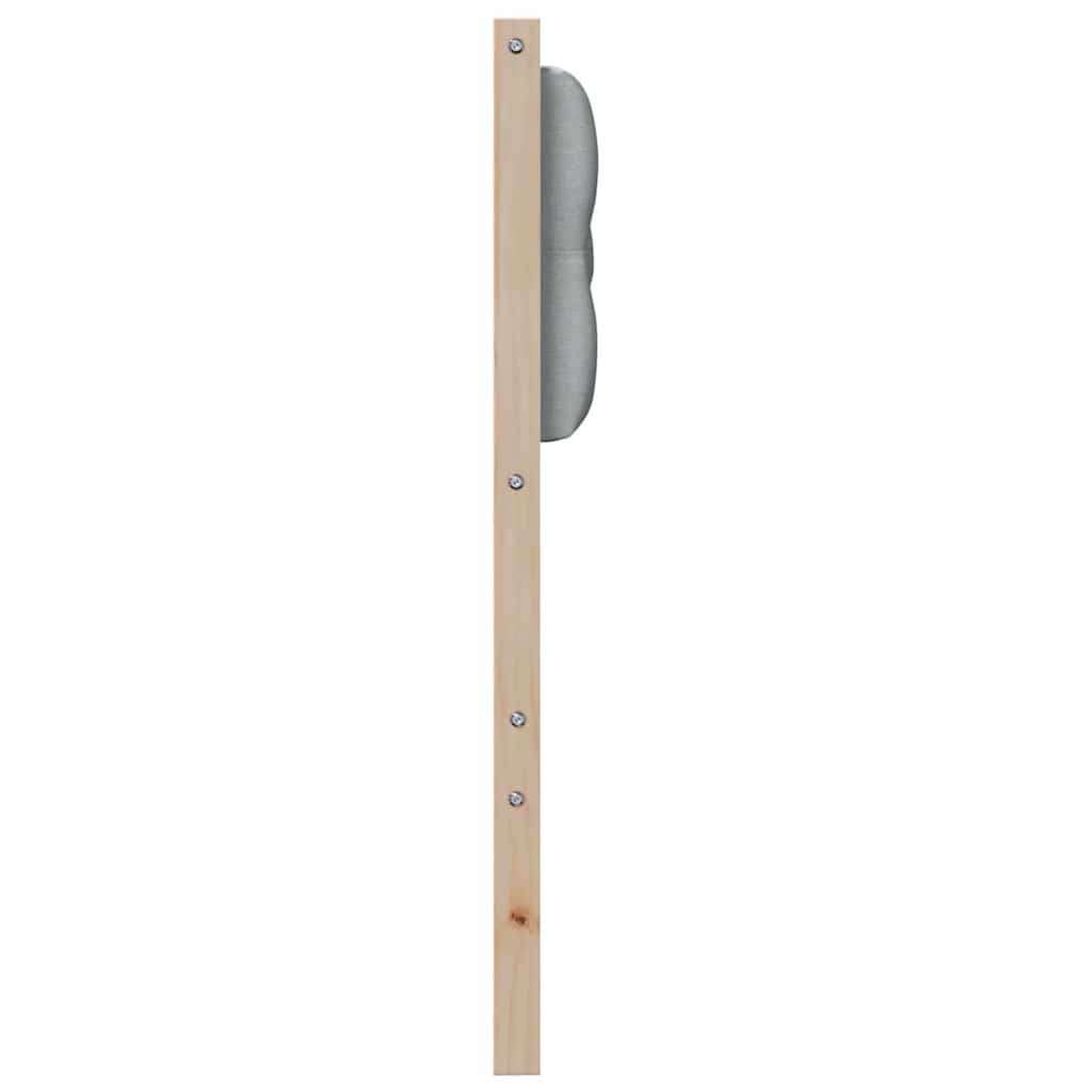 Hoofdbord Anders Bruin en lichtgrijs 200 cm Massief grenenhout