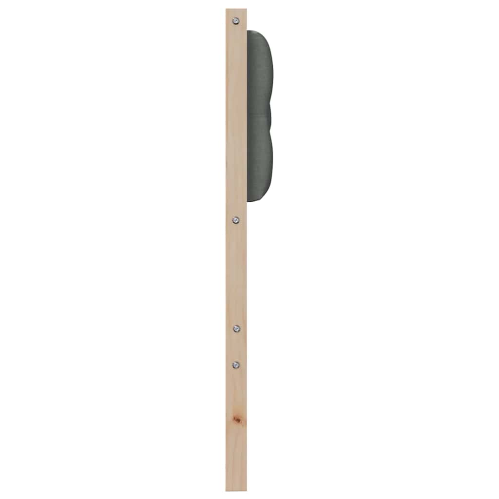 Hoofdbord Anders Bruin en donkergrijs 200 cm Massief grenenhout