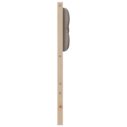 Hoofdbord Anders Bruin en taupe 200 cm Massief grenenhout