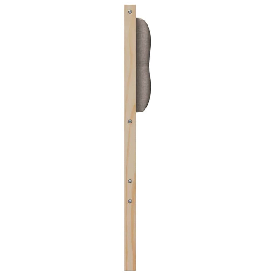 Hoofdbord Anders Bruin en taupe 180 cm Massief grenenhout