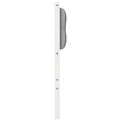 Hoofdbord Anders Wit en lichtgrijs 180 cm Massief grenenhout