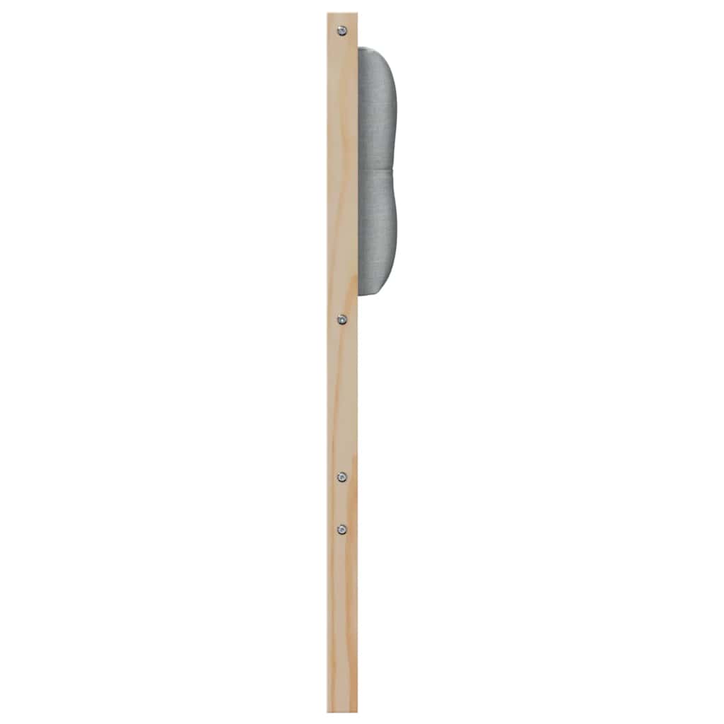 Hoofdbord Anders Bruin en lichtgrijs 160 cm Massief grenenhout