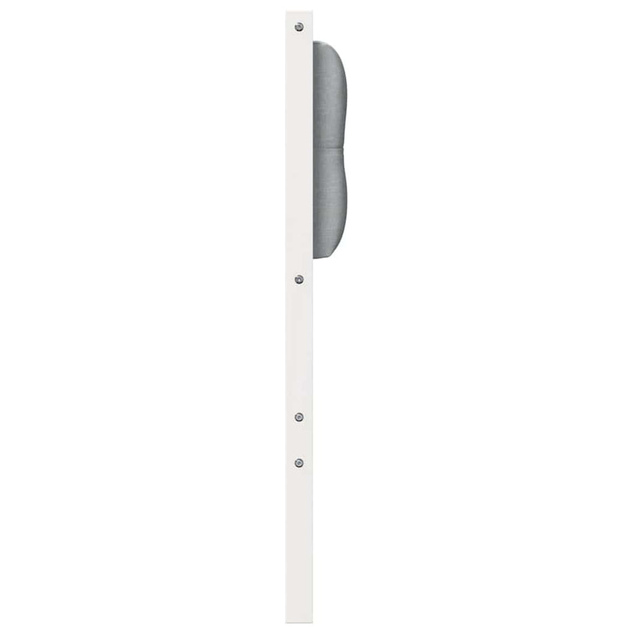 Hoofdbord Anders Wit en lichtgrijs 160 cm Massief grenenhout