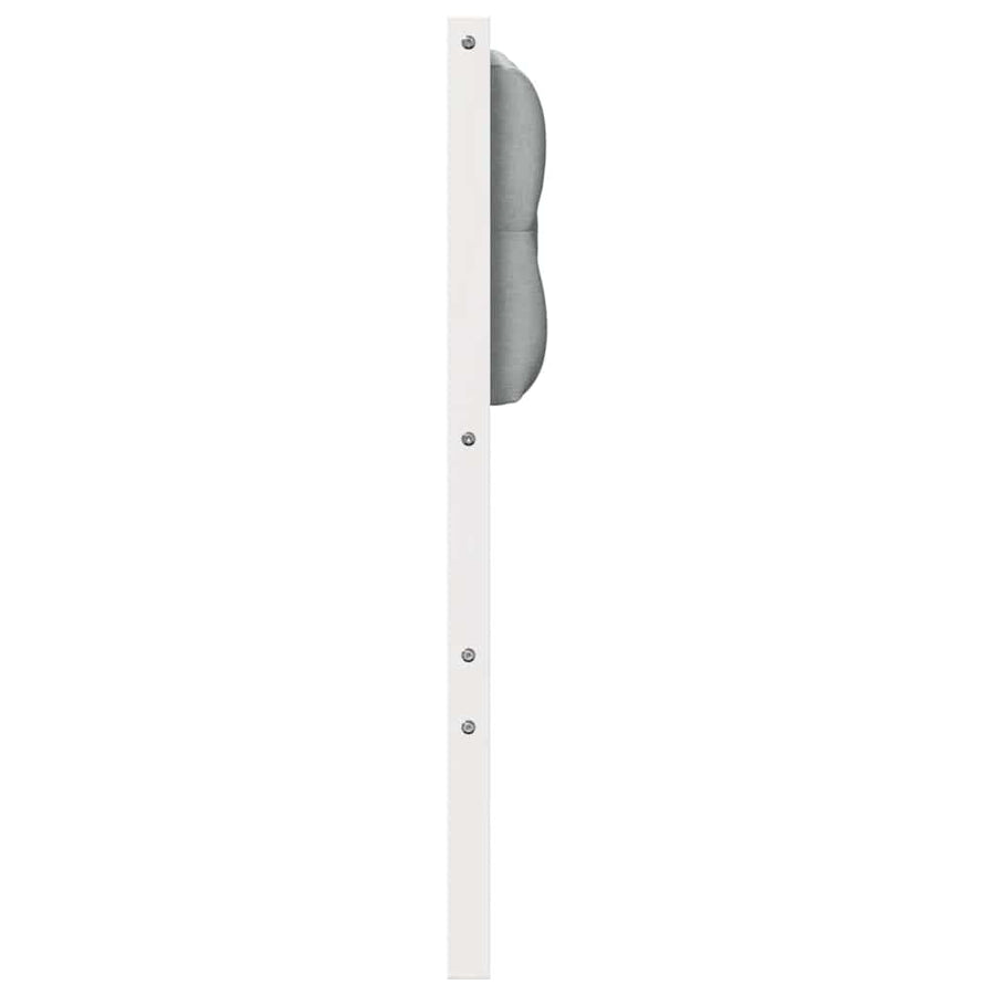 Hoofdbord Anders Wit en lichtgrijs 150 cm Massief grenenhout