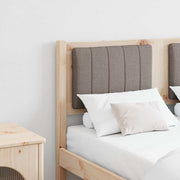 Hoofdbord 120 cm massief grenenhout bruin