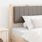 Hoofdbord 90 cm massief grenenhout bruin