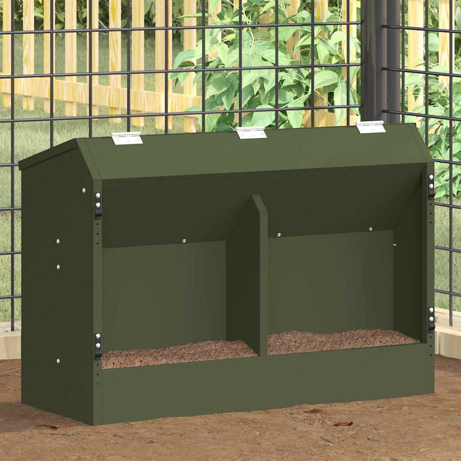 Konijnenvoer Olijf Groen 64,5 x 25,5 x 45,5 cm