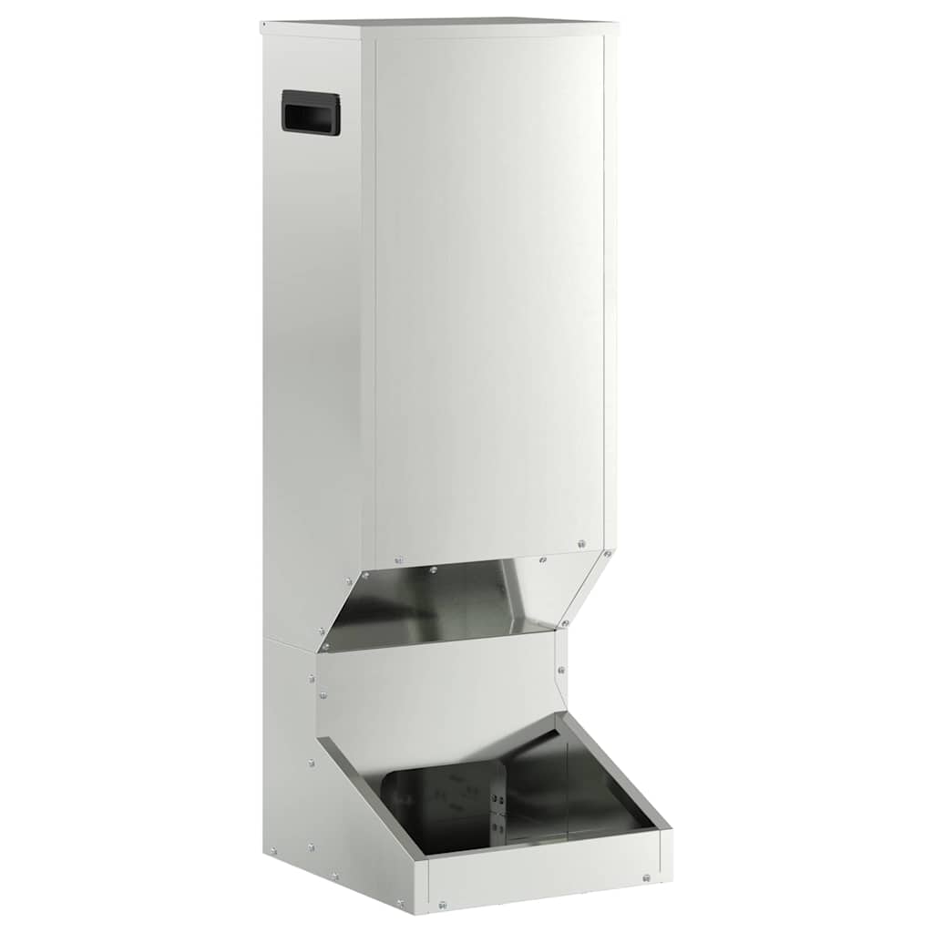 Hertenvoerbak Zilver 28 x 30 x 80 cm Gegalvaniseerd staal