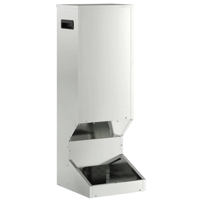 Hertenvoerbak Zilver 28 x 30 x 80 cm Gegalvaniseerd staal