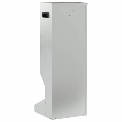 Hertenvoerbak Zilver 28 x 30 x 80 cm Gegalvaniseerd staal