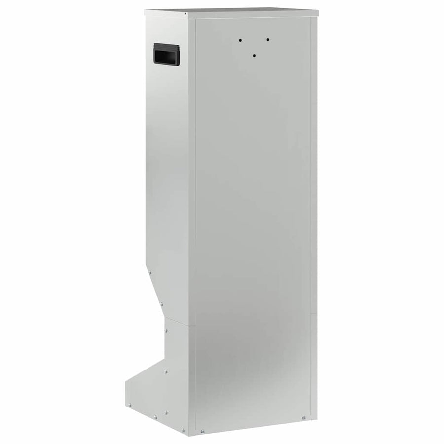Hertenvoerbak Zilver 28 x 30 x 80 cm Gegalvaniseerd staal