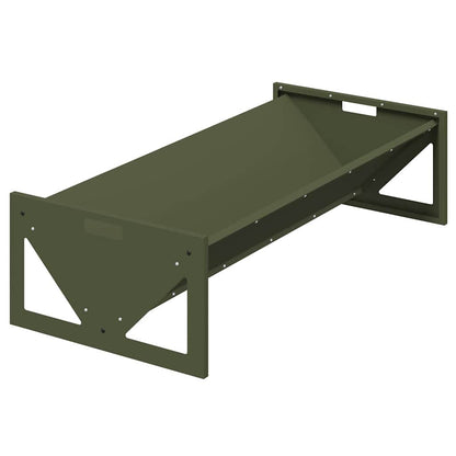 Voederbak voor vee Olijf Groen 108 x 50 x 28 cm