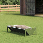 Cattle Feeder Silver 108 x 50 x 28 cm Galvanised steel