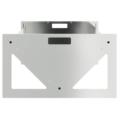 Voederbak voor vee Zilver 108 x 50 x 28 cm Gegalvaniseerd staal