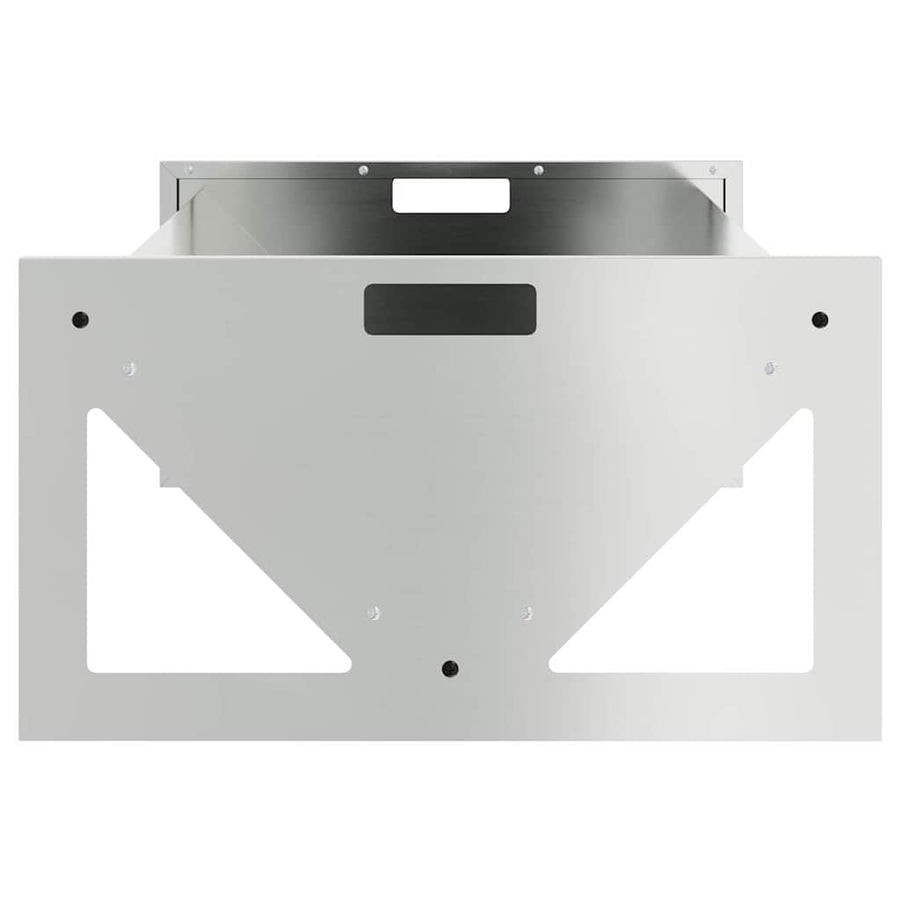 Voederbak voor vee Zilver 108 x 50 x 28 cm Gegalvaniseerd staal