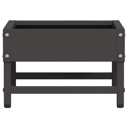 Vogeleter Zwart 80 x 28 x 13.5 cm Koudgewalst Staal