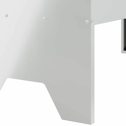 Voederbak voor vee Zilver 79 x 35 x 62 cm Gegalvaniseerd staal