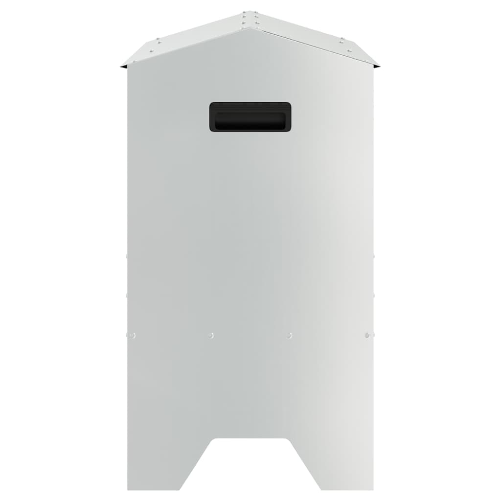 Voederbak voor vee Zilver 79 x 35 x 62 cm Gegalvaniseerd staal