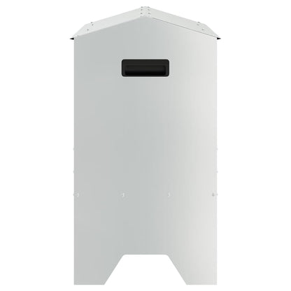Voederbak voor vee Zilver 79 x 35 x 62 cm Gegalvaniseerd staal