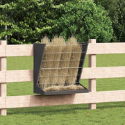 Hooifeeder 71x33x70 cm koudgewalst staal zwart