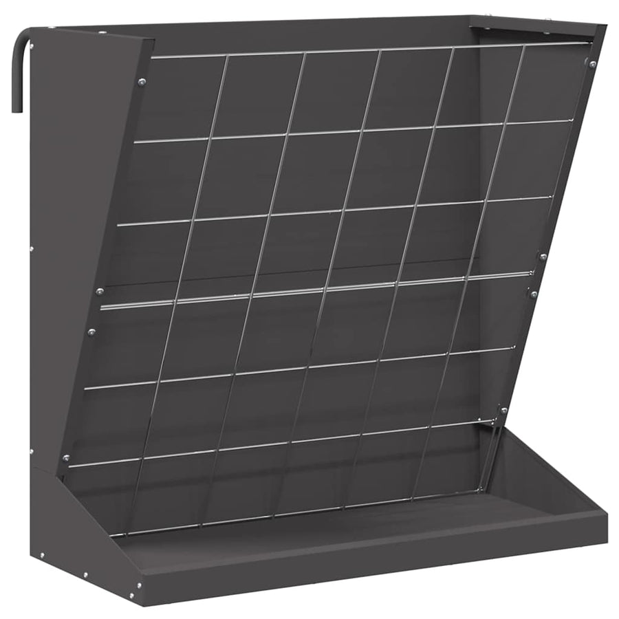 Hooi Feeder Zwart 71 x 33 x 70 cm Koudgewalst Staal