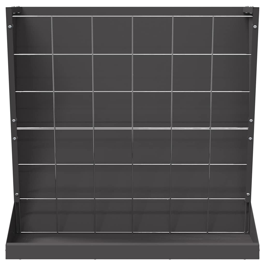 Hooi Feeder Zwart 71 x 33 x 70 cm Koudgewalst Staal