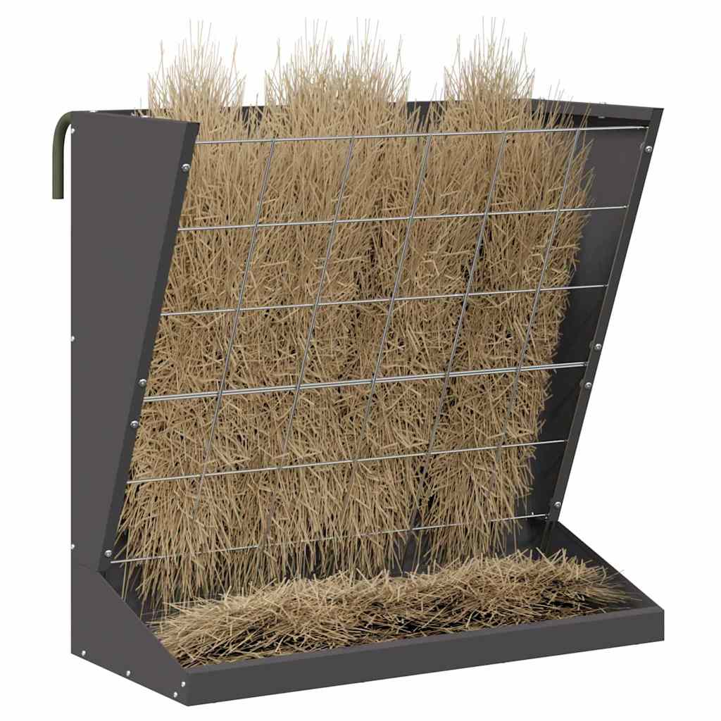 Hooi Feeder Zwart 71 x 33 x 70 cm Koudgewalst Staal