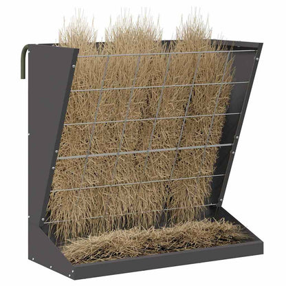 Hooi Feeder Zwart 71 x 33 x 70 cm Koudgewalst Staal