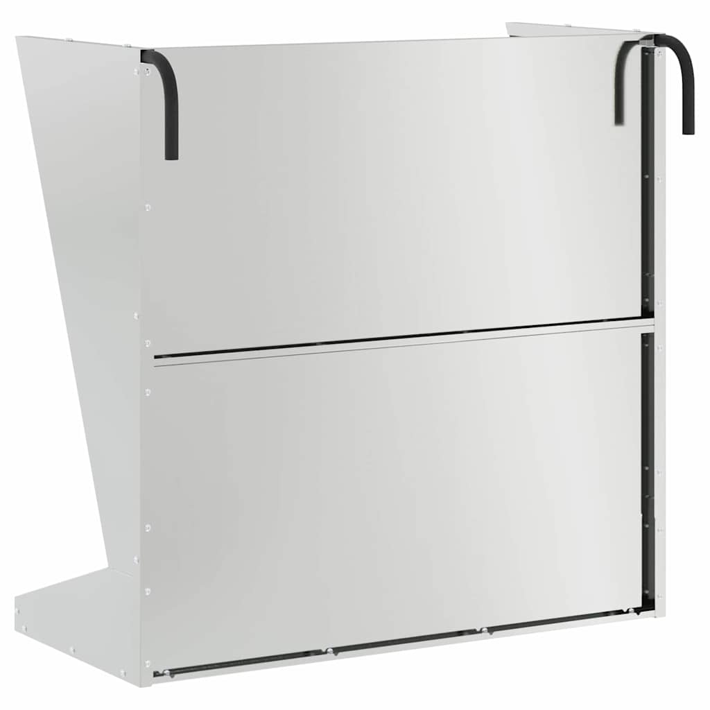 Hooi Feeder Zilver 71 x 33 x 70 cm Gegalvaniseerd staal
