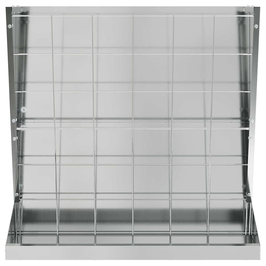 Hooi Feeder Zilver 71 x 33 x 70 cm Gegalvaniseerd staal