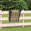 Hangend Hooi Feeder Zwart 61 x 33 x 66 cm Koudgewalst Staal