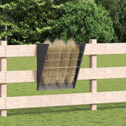 Hooiruif hangend 61x33x66 cm zwart koudgewalst staal